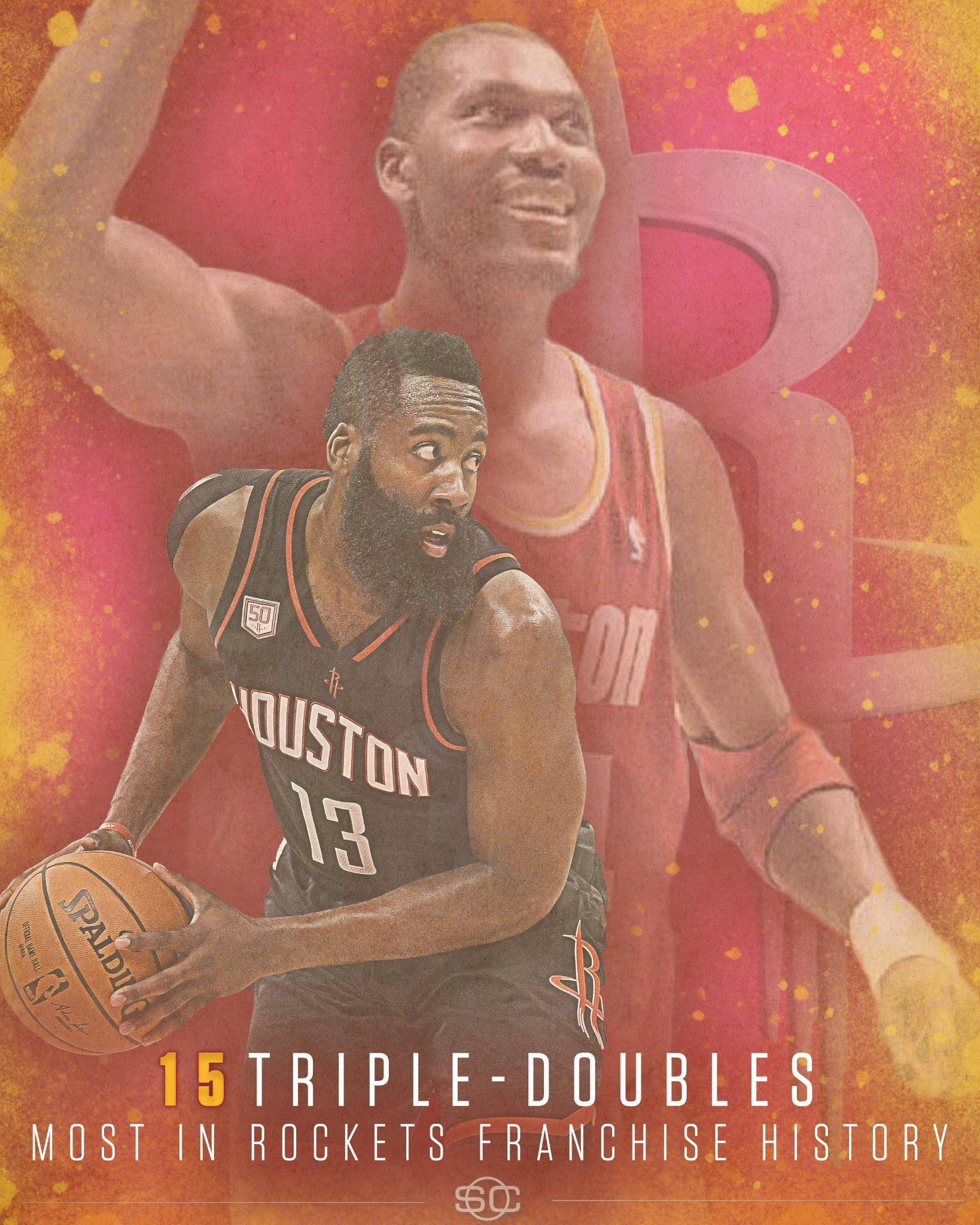 1640x2050 James Harden Records His 15th Career Triple Double, Passing Hakeem, Phone