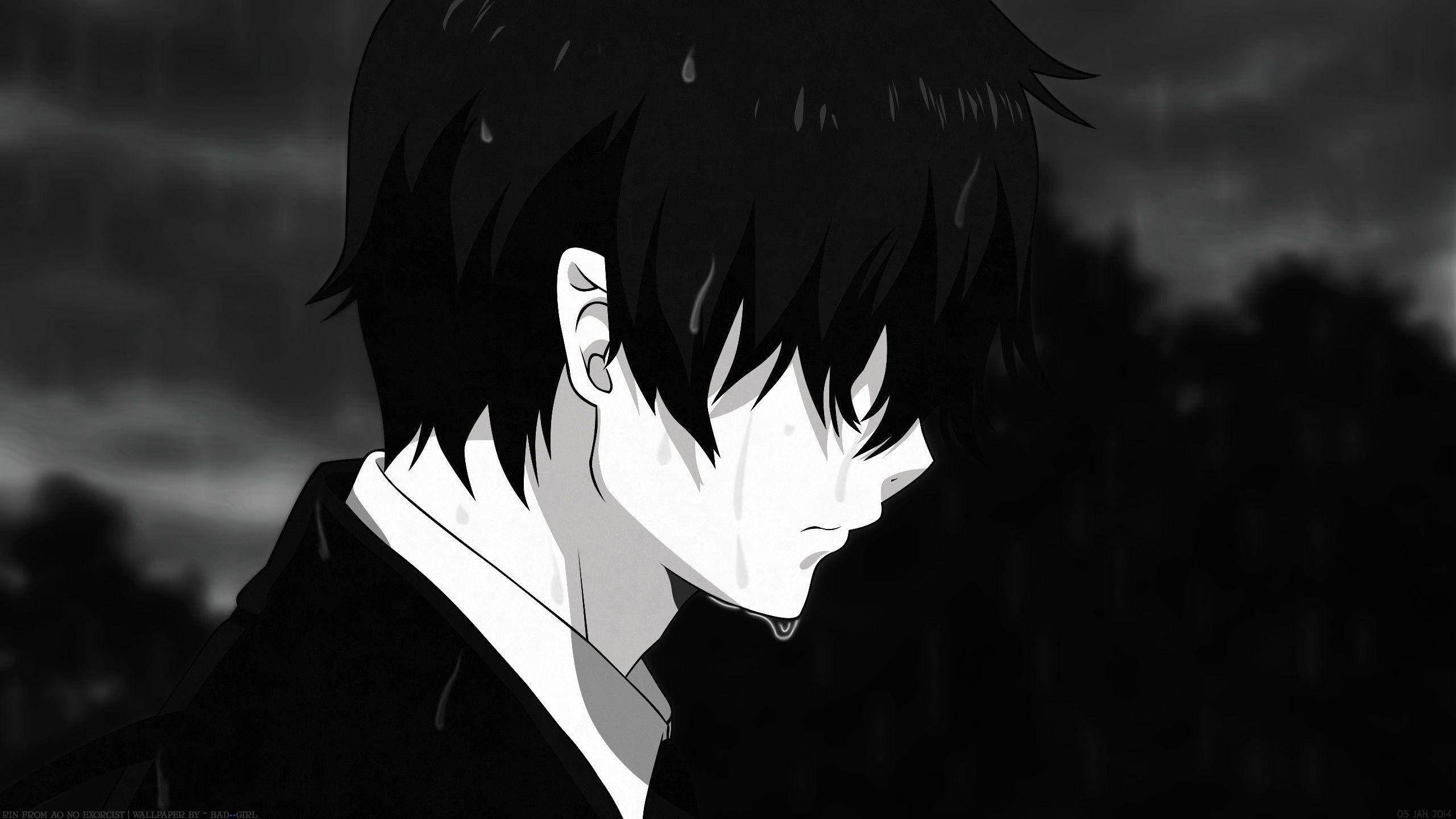 2560x1440 Sad Anime Boy Wallpaper Free Sad Anime Boy, Desktop