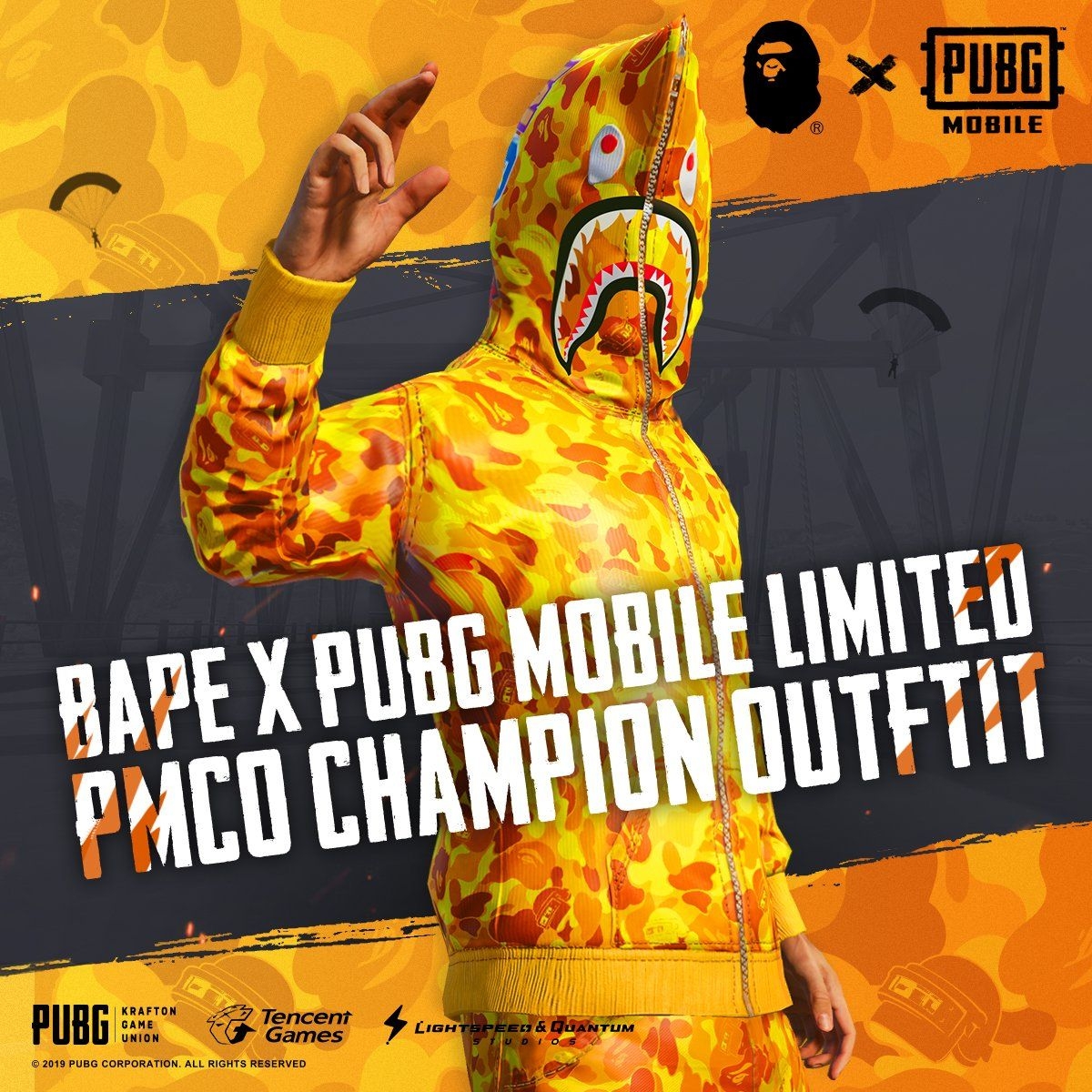 1200x1200 Pubg Mobile Bape and Movie, Phone