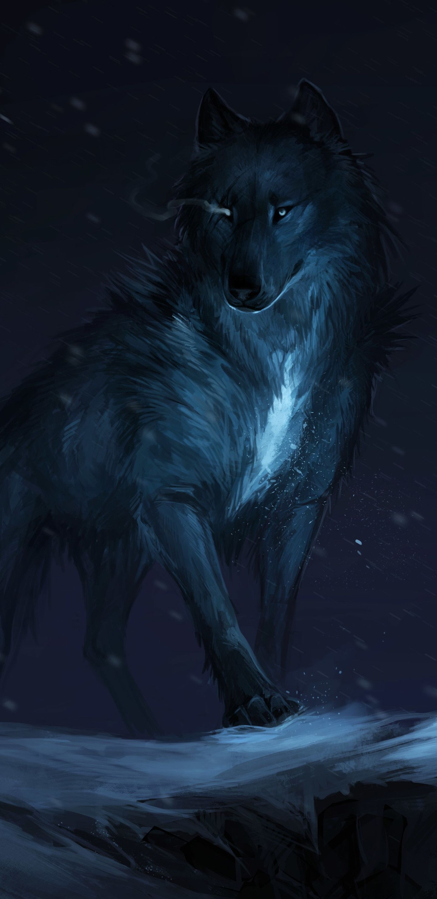 1440x2960 image of Wolf Wallpaper, Phone