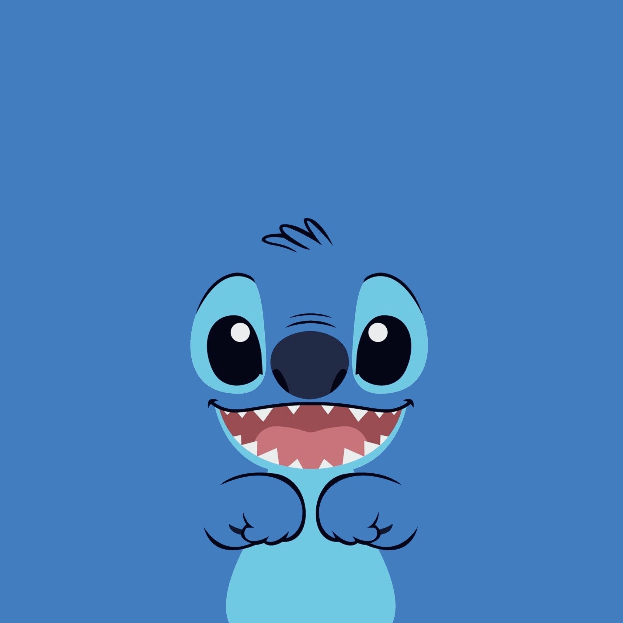 2050x2050 Stitch Wallpaper HD Free download, Phone