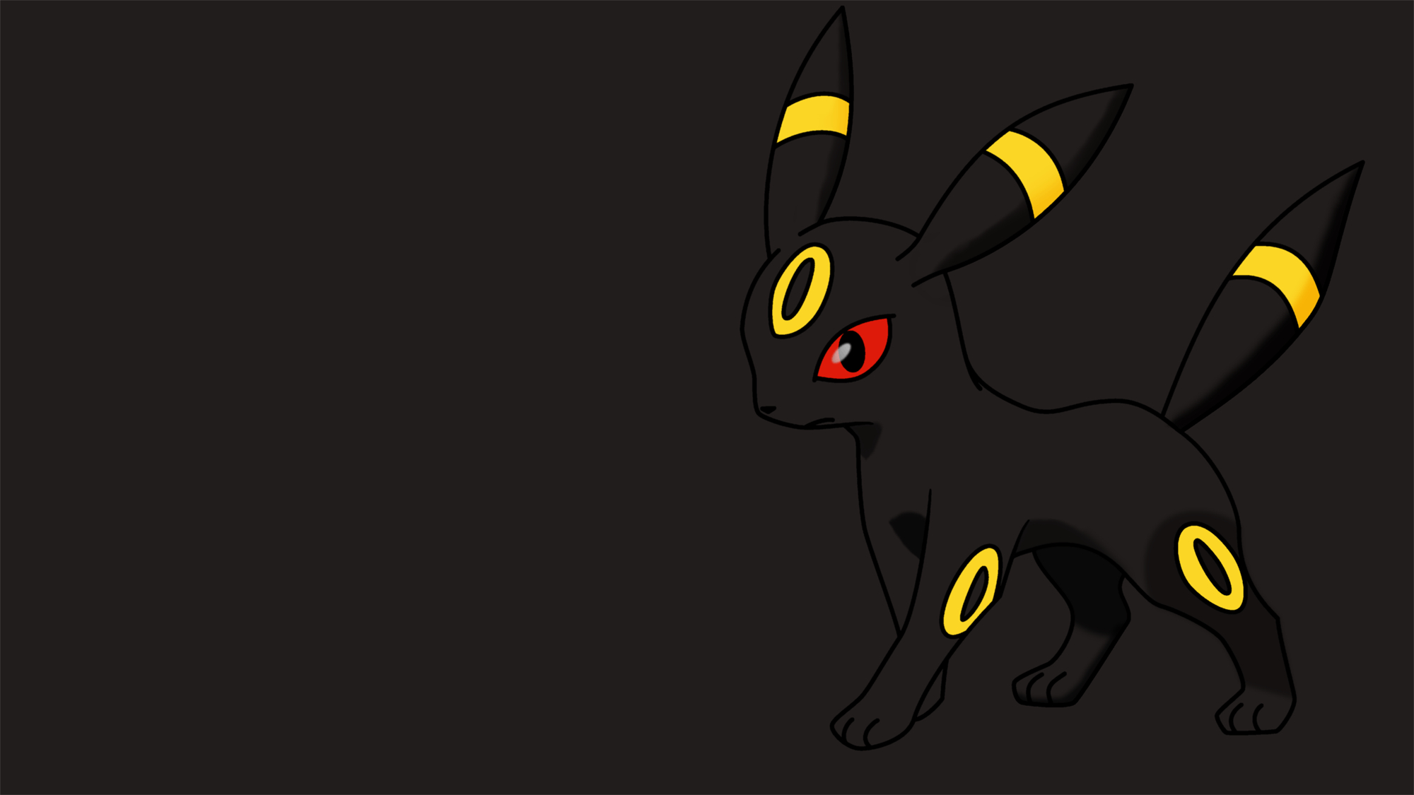 2000x1130 Umbreon Wallpaper, Desktop