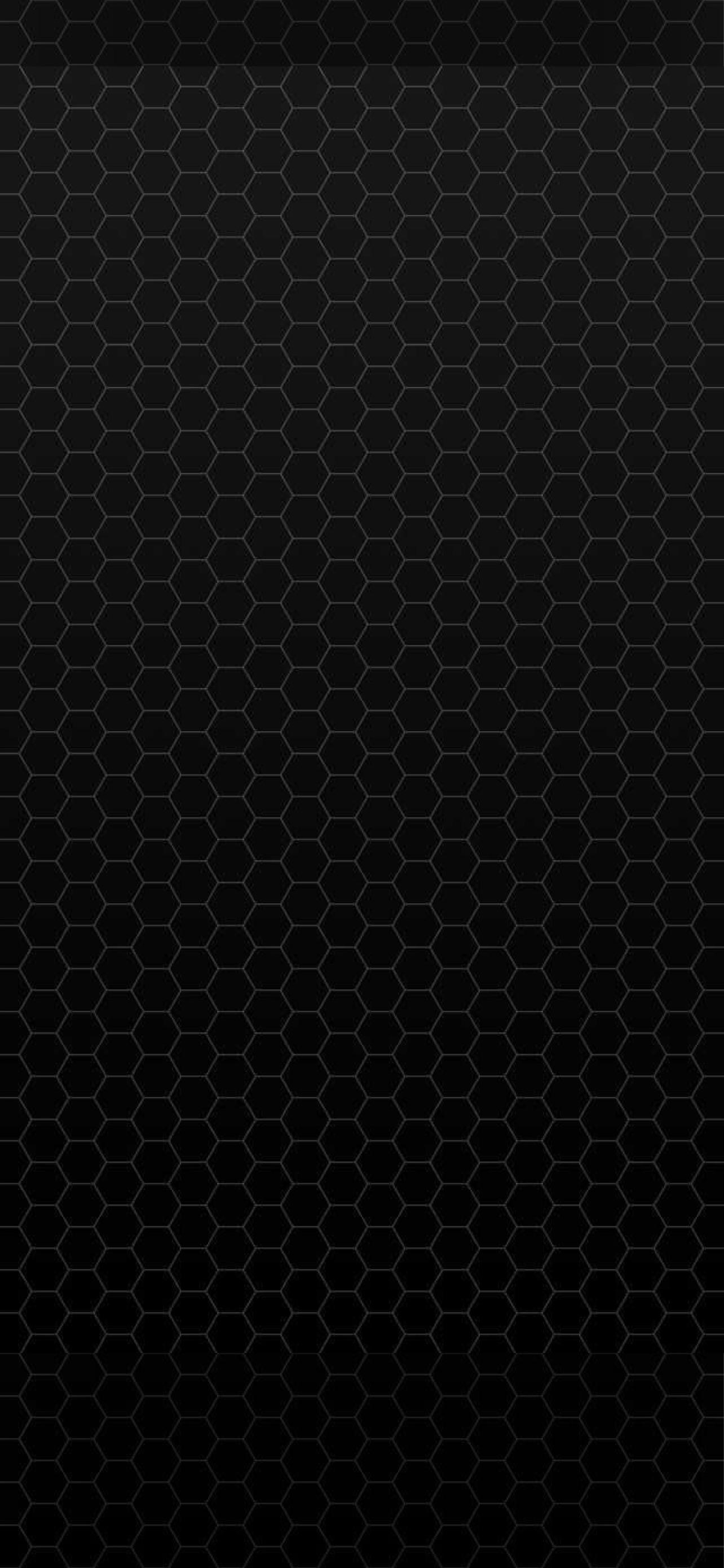 1290x2780 IPhone Pro Max 12 13 Black Wallpaper With Shadow Top & Dock (), Phone