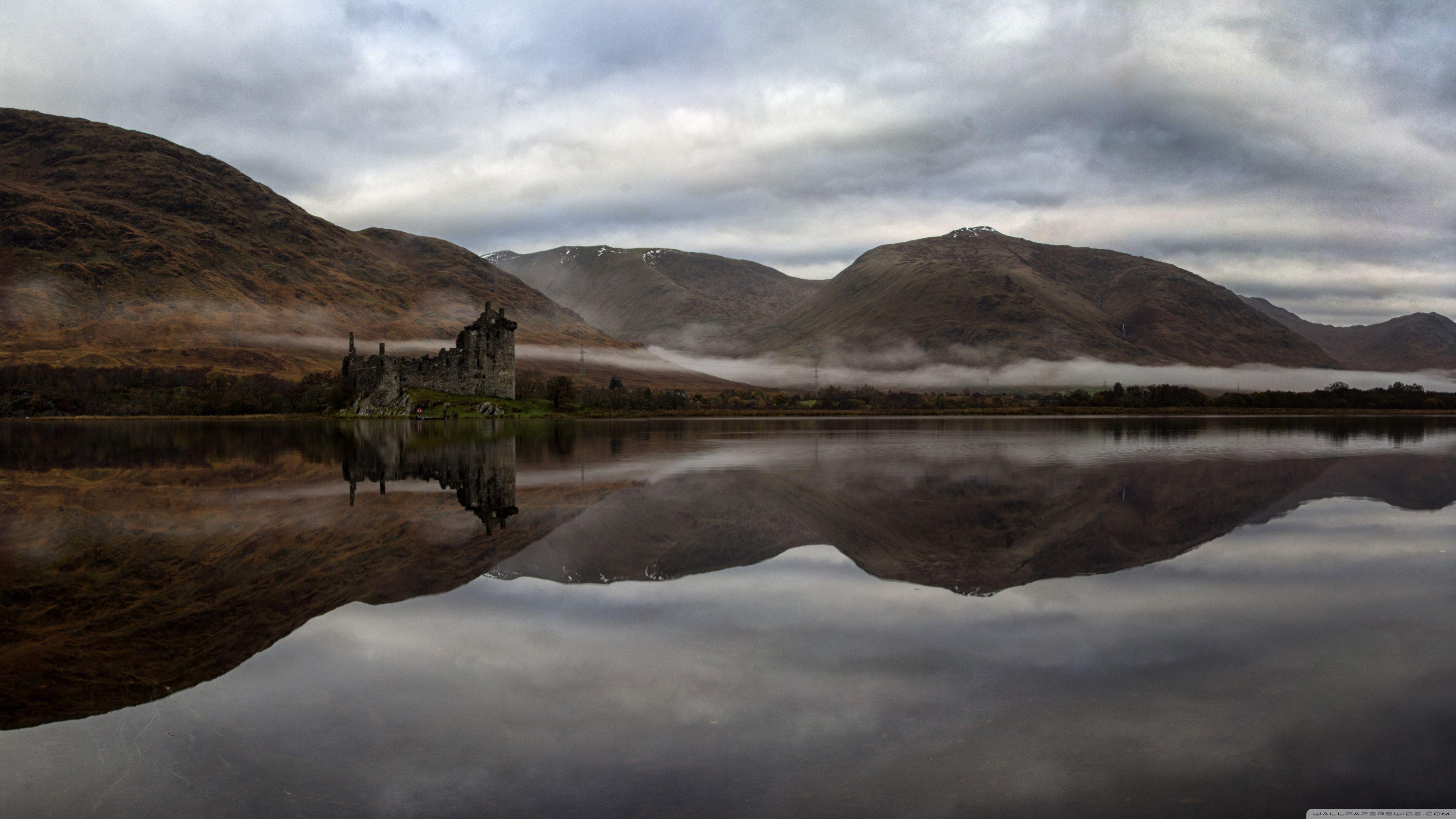 3840x2160 Kilchurn Castle, Loch Awe, West Highlands, Scotland ❤ 4K HD Desktop, Desktop