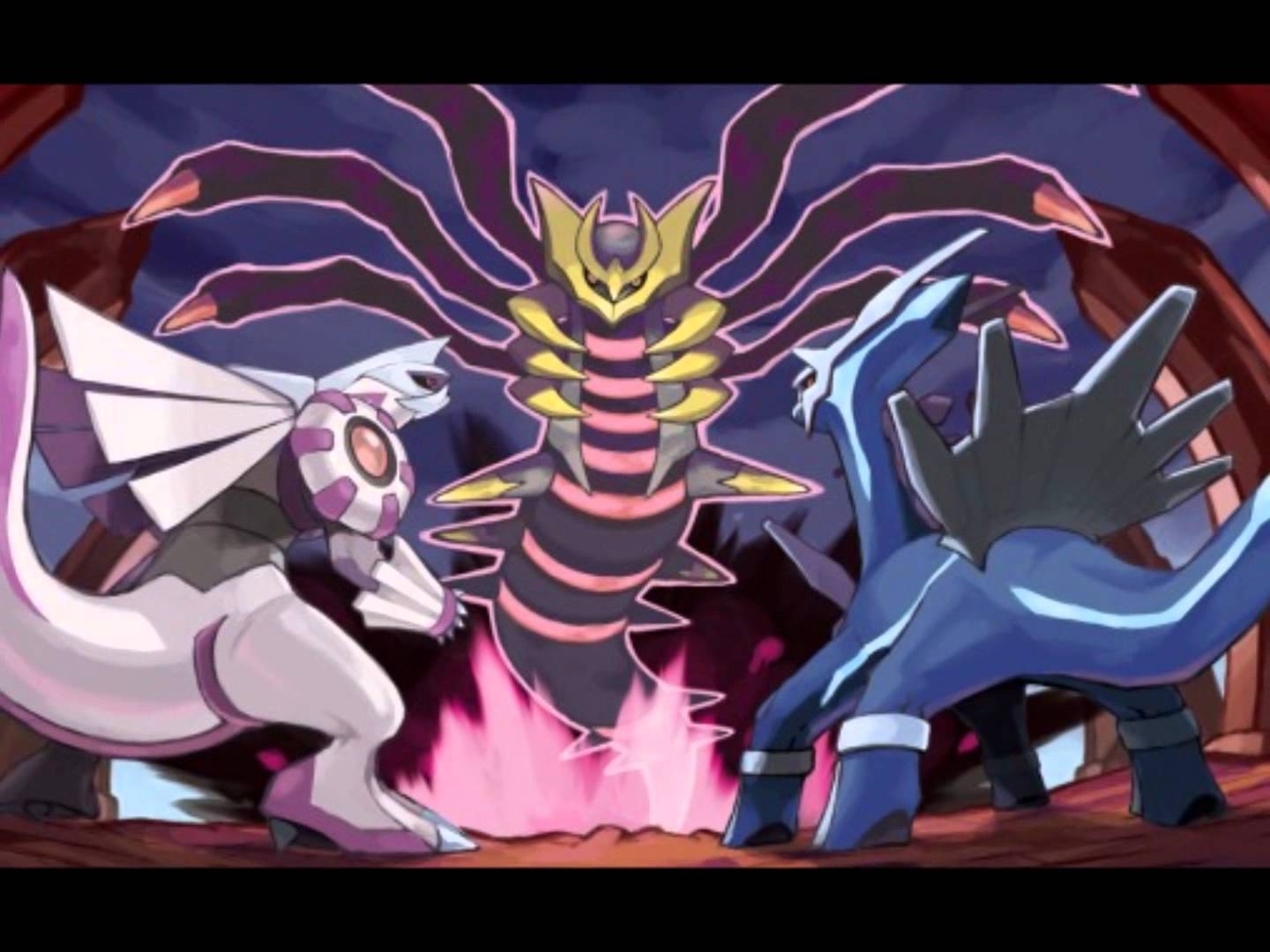 1440x1080 Shiny Palkia, Dialga, And Giratina Origin And Altered Forms, Desktop