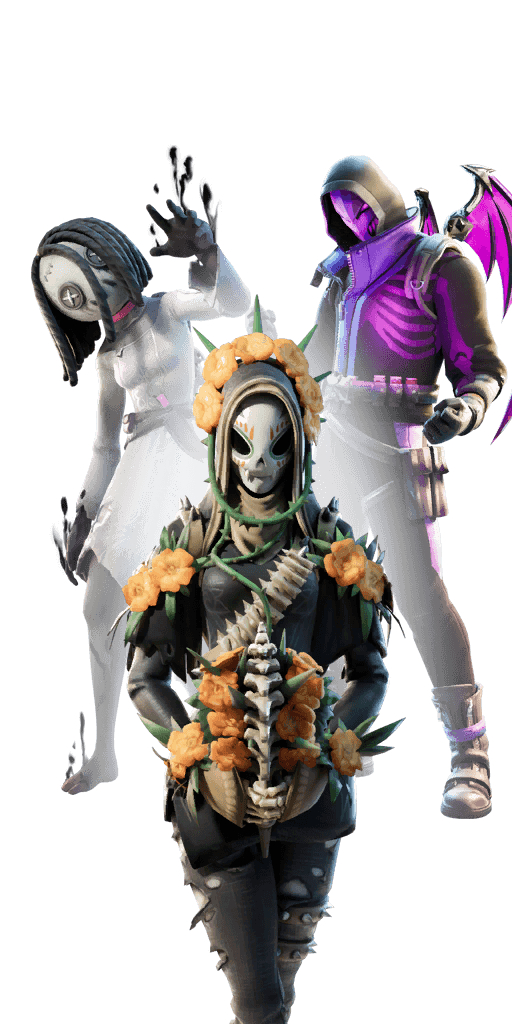 520x1030 Catrina Fortnite wallpaper, Phone