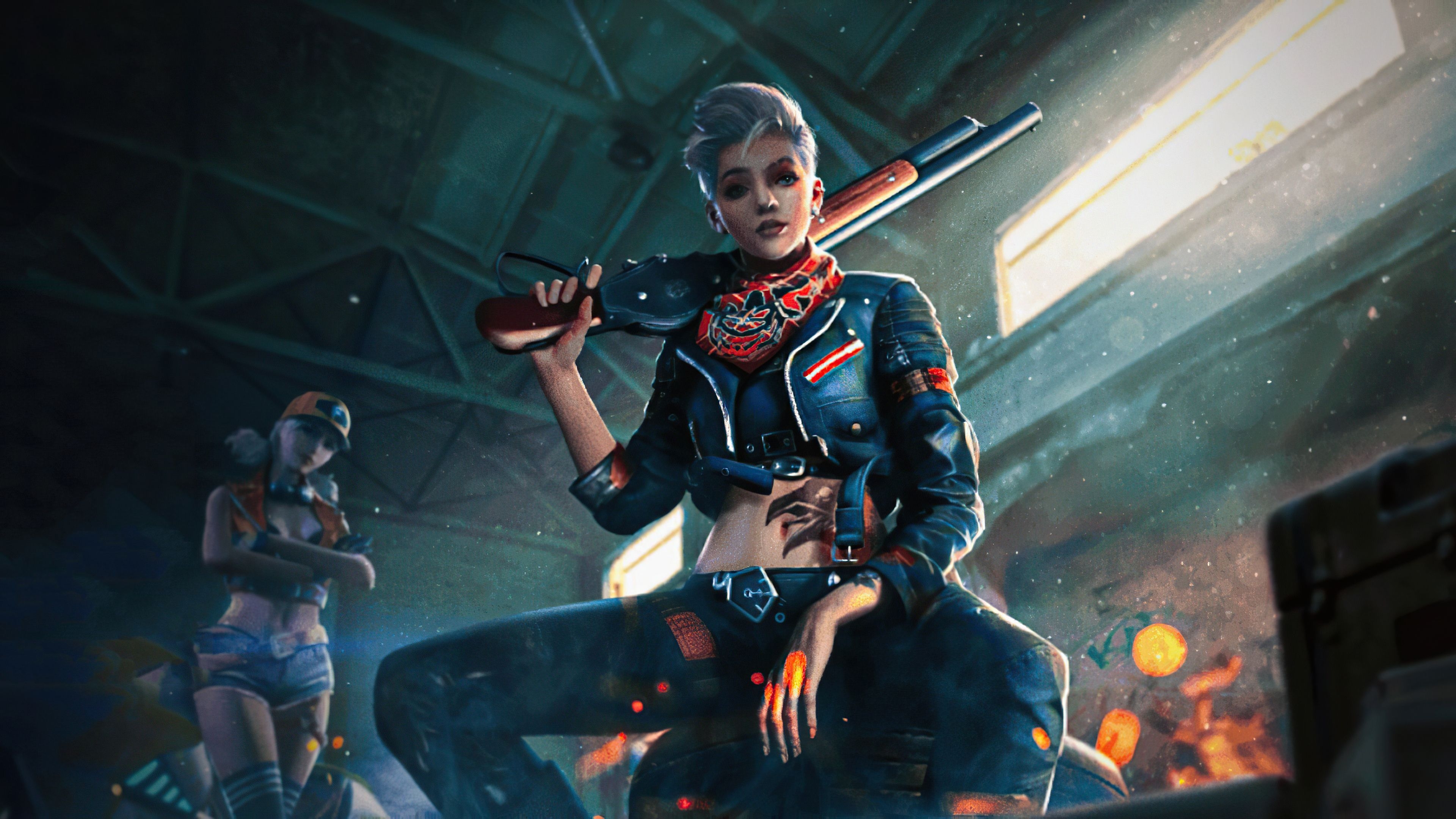 3840x2160 Garena Free Fire Girl 4k, HD Games, 4k Wallpaper, Image, Background, Photo and Picture, Desktop