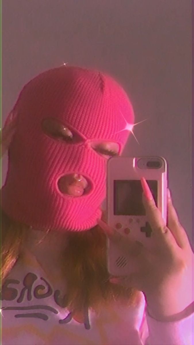 680x1200 Pink Ski Mask, Phone