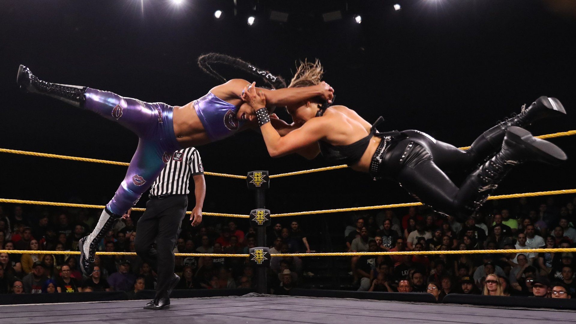 1920x1080 Rhea Ripley def. Bianca Belair. Big Gold Belt. Pro Wrestling, Desktop