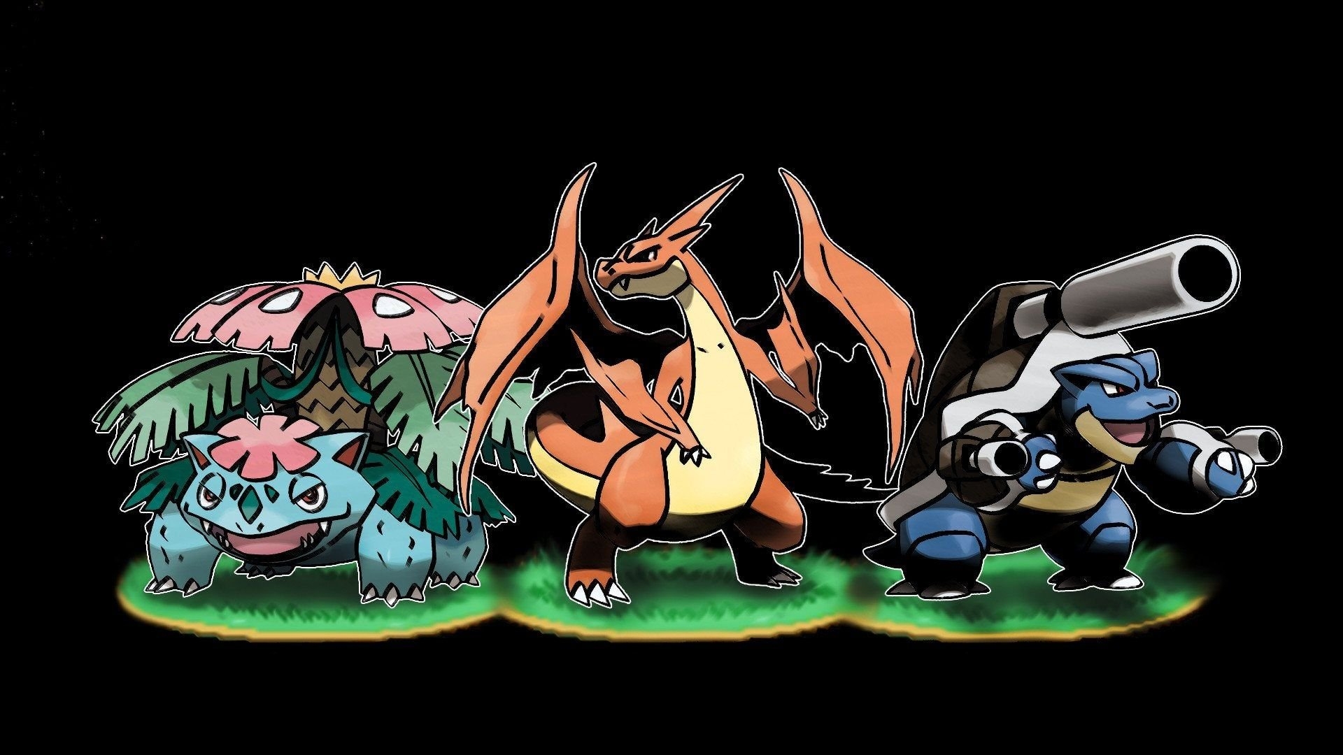 1920x1080 Kanto Mega Evolutions, Desktop