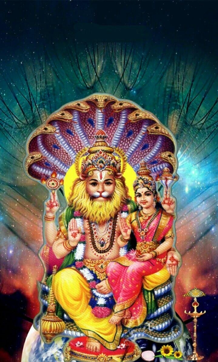 720x1200 Narasimha Swamy. Lord vishnu wallpaper, Hindu deities, Hindu art, Phone