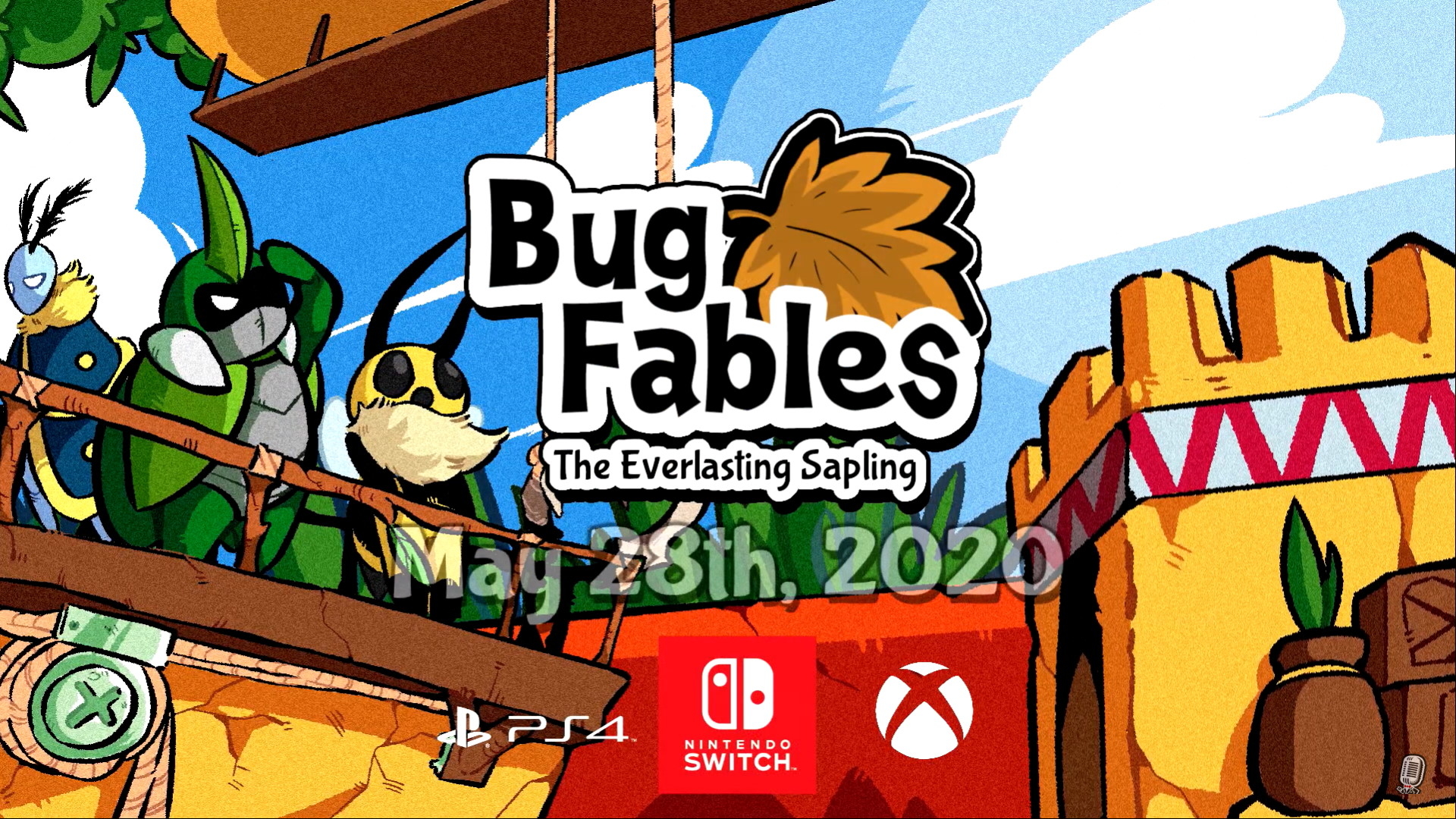 1920x1080 Adventure RPG in Paper Style, Bug Fables: The Everlasting Sapling will be launching on May 28, Desktop