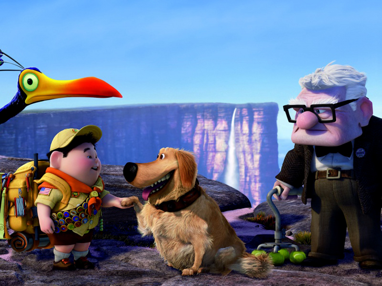 1280x960 hd wallon: Pixar Up Dug Wallpaper, Desktop