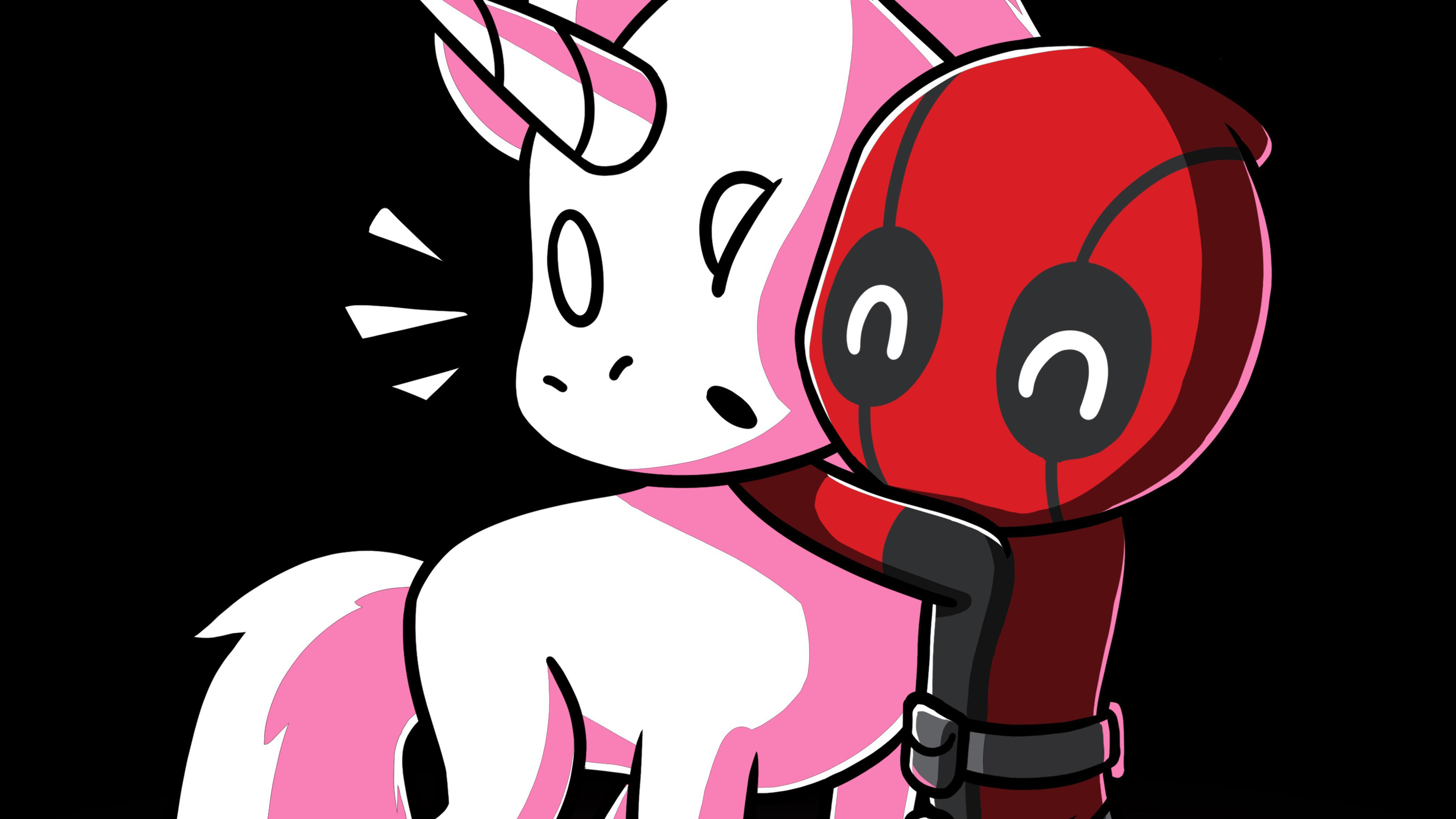 3840x2160 Deadpool Unicorn, Desktop