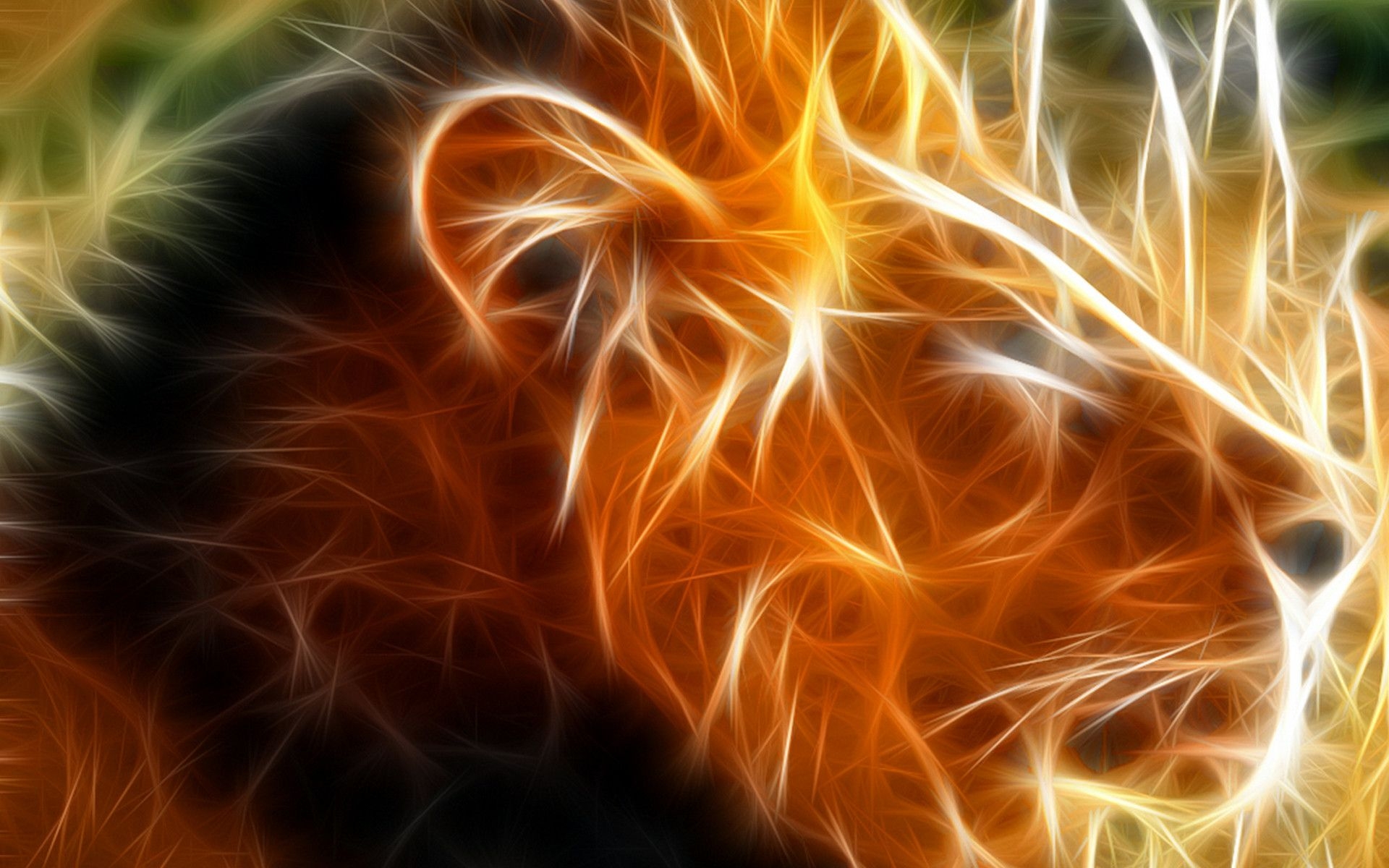 1920x1200 3D Lion Wallpaper Downloadwalpaperlist.com, Desktop