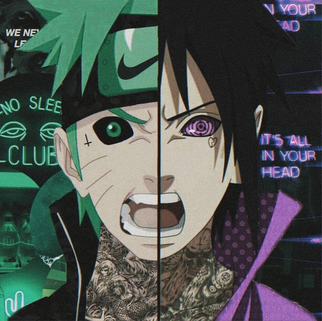 1080x1080 ollab wit my son.. #naruto #edit #sasuke, Desktop