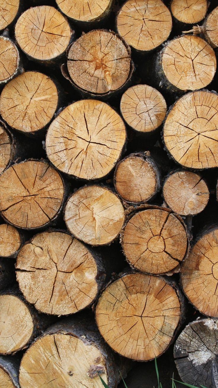 740x1310 Nature Wallpaper: Free Mobile Wallpaper of Logs Texture. Beautiful, Phone