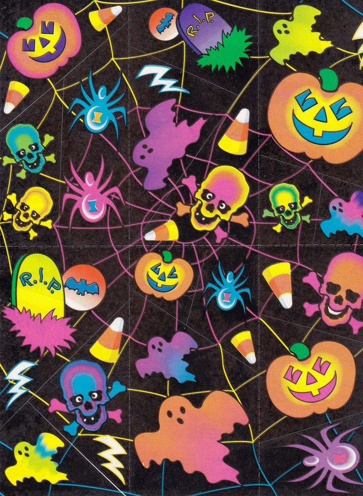 1180x1600 Lisa Frank Halloween. Halloween wallpaper, Lisa frank stickers, Phone