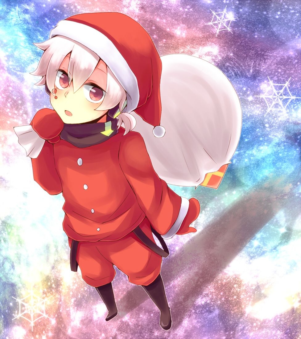 980x1100 Christmas Outfit, Male, Solo. Anime Image Board, Phone