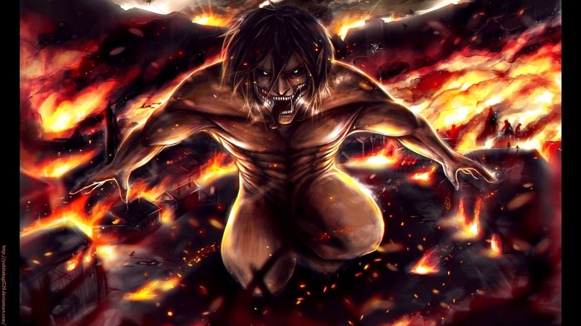 1920x1080 Attack on Titan Eren Wallpaper, Desktop