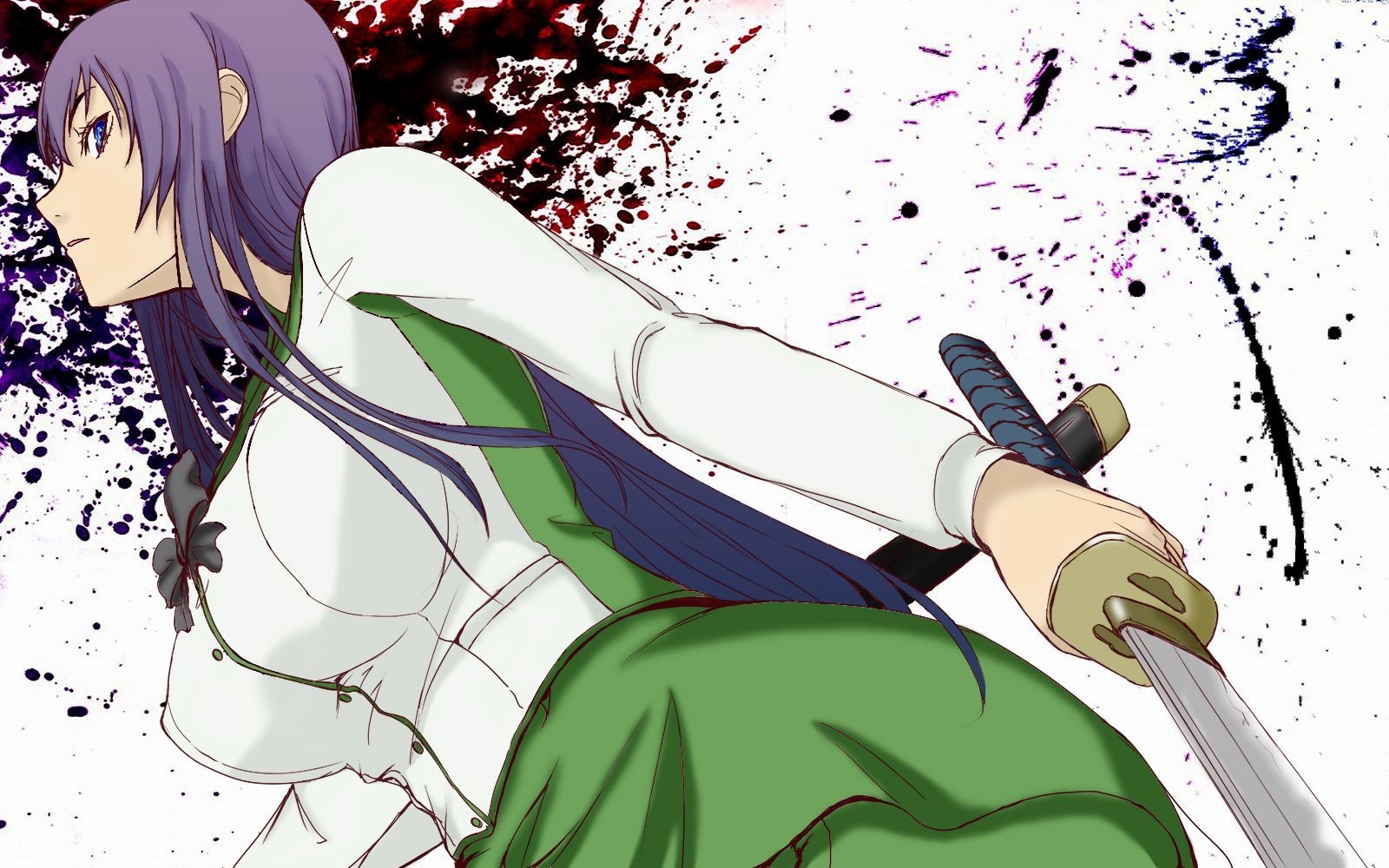 1600x1000 Highschool of the dead. アニメ, Desktop