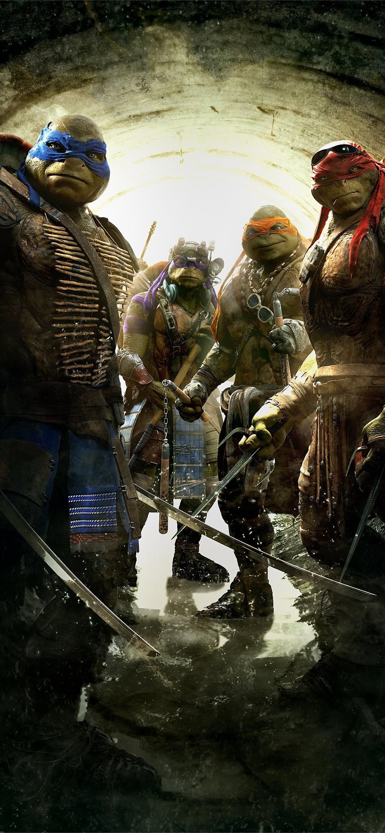 1250x2690 Teenage Mutant Ninja Turtles Phone iPhone 11 Wallpaper Free Download, Phone