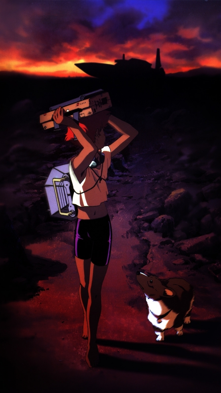 750x1340 Ein (Cowboy Bebop) wallpaper, Phone