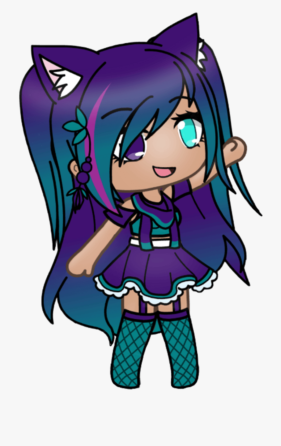 920x1460 Free download gacha gachalife gachaverse purple teal galaxy Galaxy, Phone