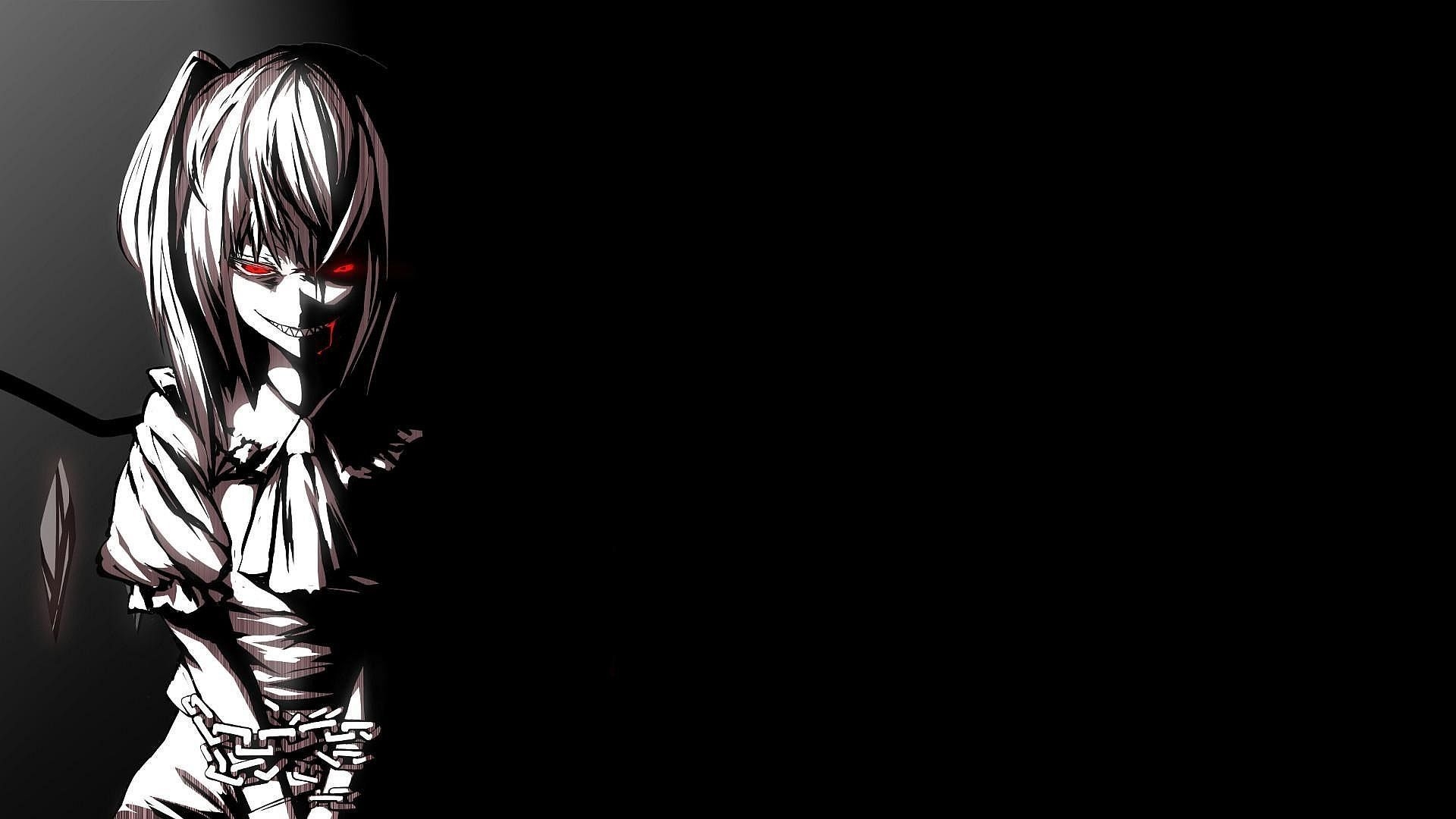 1920x1080 Black Wallpaper Anime, Desktop