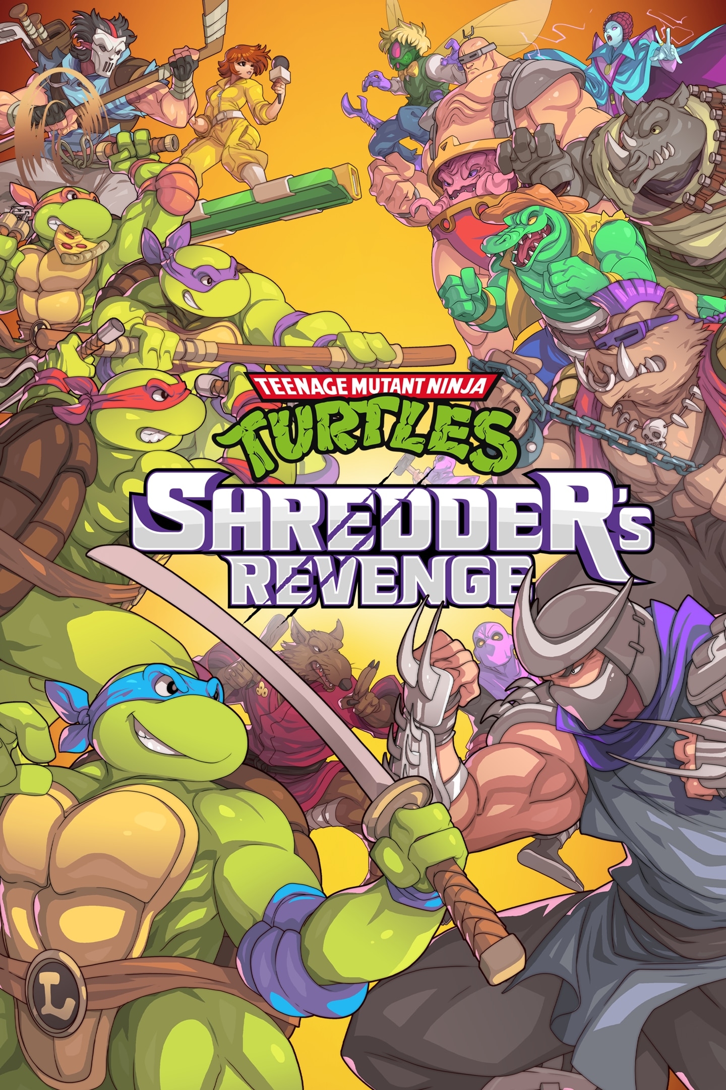 1440x2160 Teenage Mutant Ninja Turtles: Shredder's Revenge (English Chinese Korean Ver.), Phone