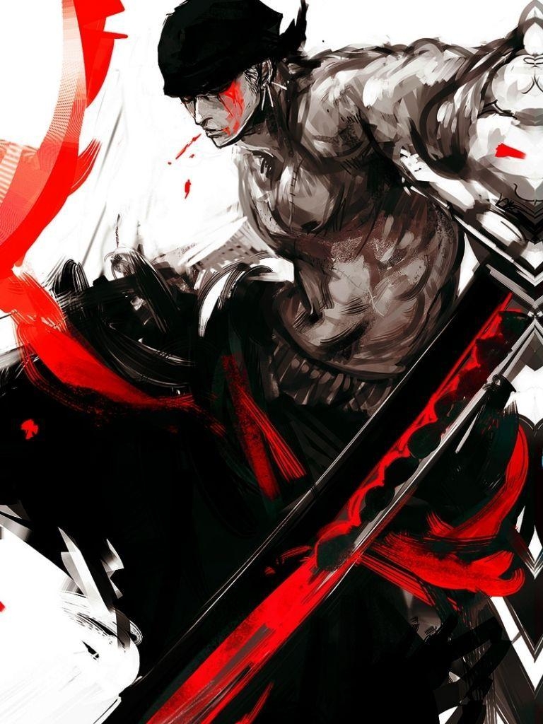 770x1030 Epic Zoro One Piece Wallpaper Free Epic Zoro One Piece, Phone