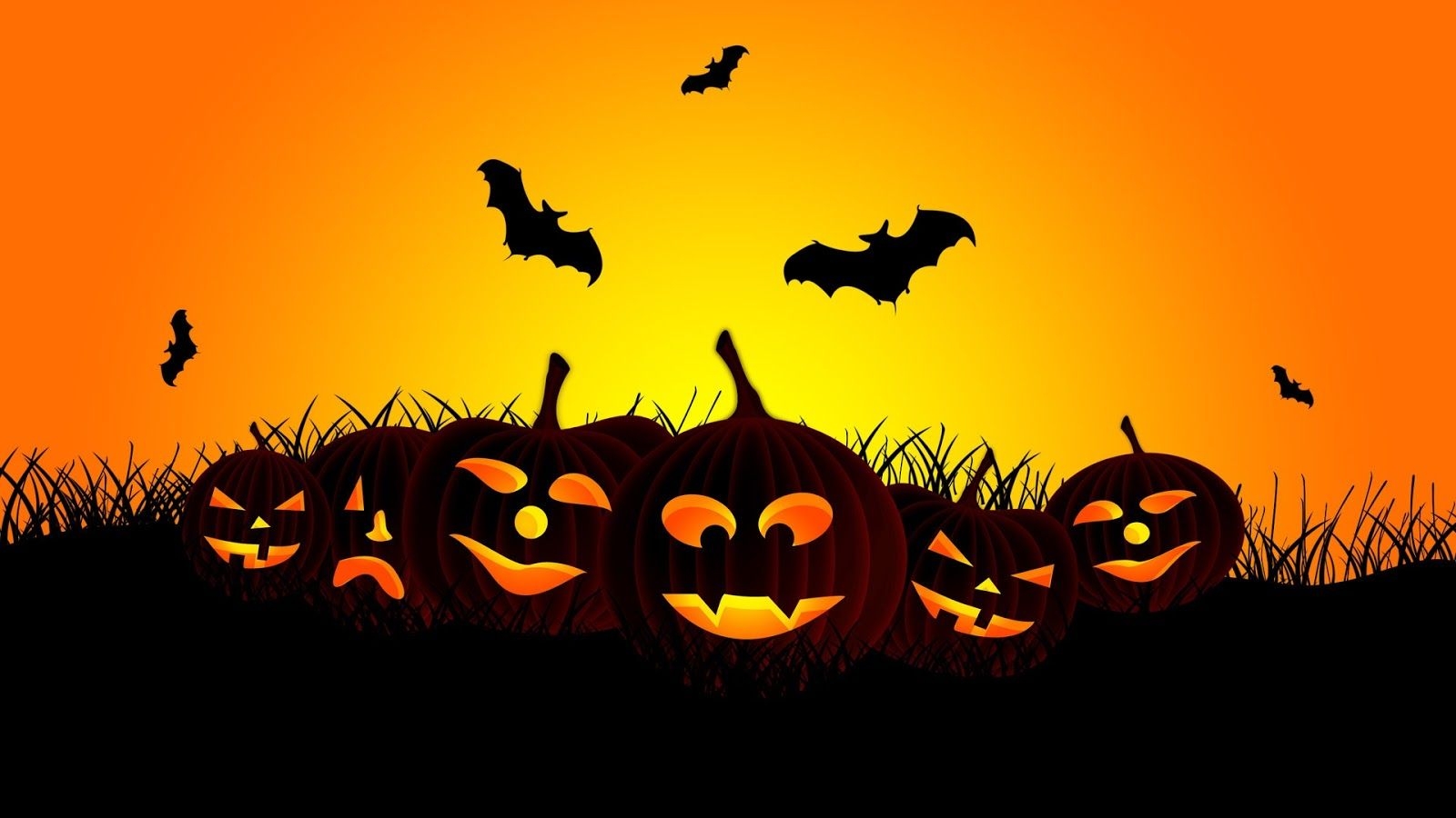 1600x900 Halloween background 2017: Halloween Background, Desktop