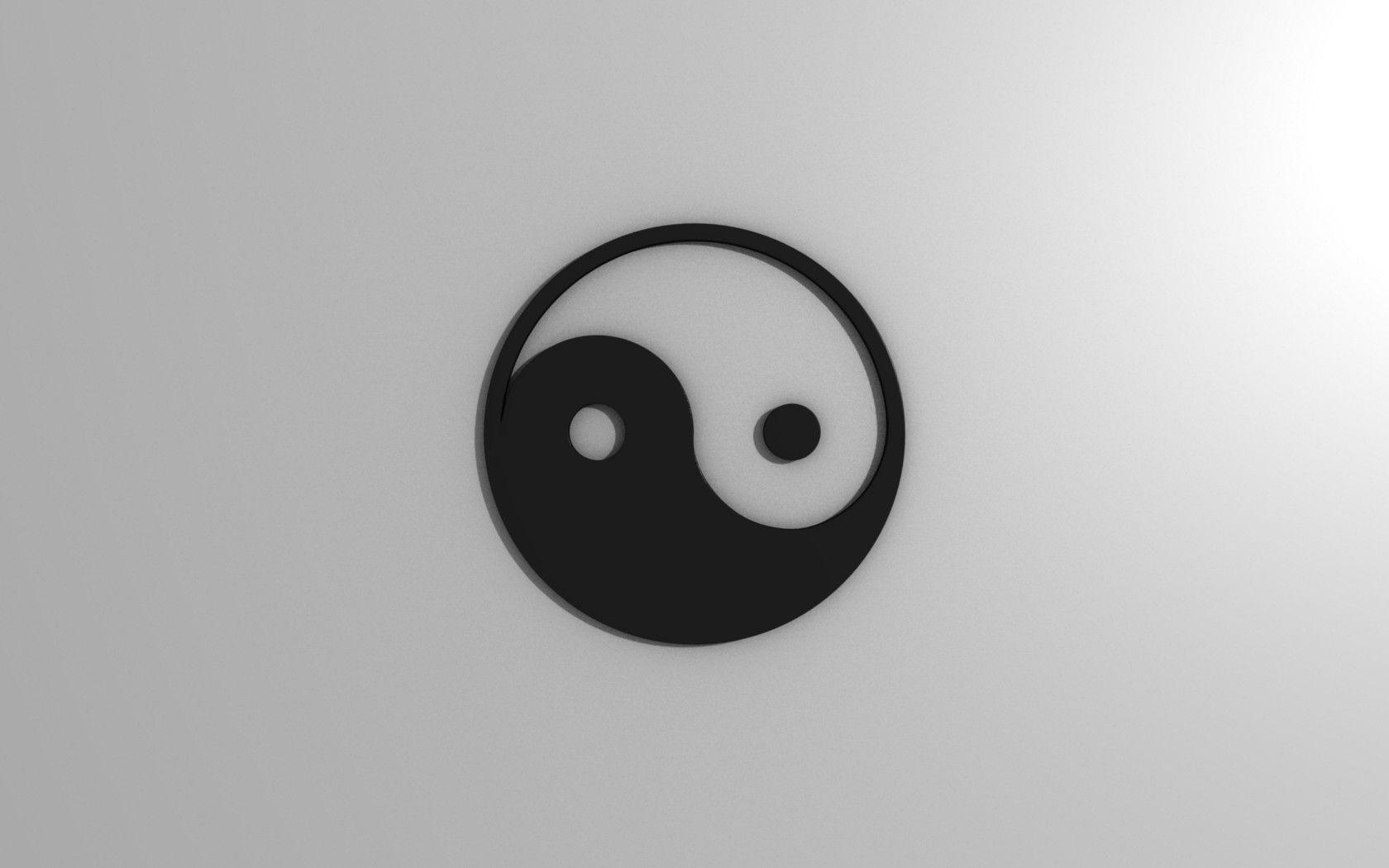 1680x1050 Ying Yang Wallpaper, Desktop