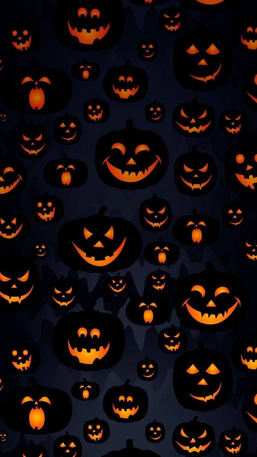 860x1520 Best Neon pumpkin sign halloween Wallpaper (8 + Image), Phone