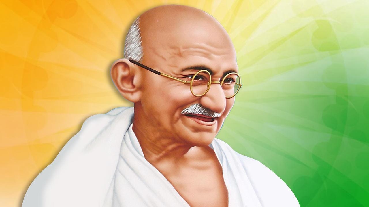 1280x720 Mahatma Gandhi HD Image Wallpaper Picture Photo Free Download, Desktop