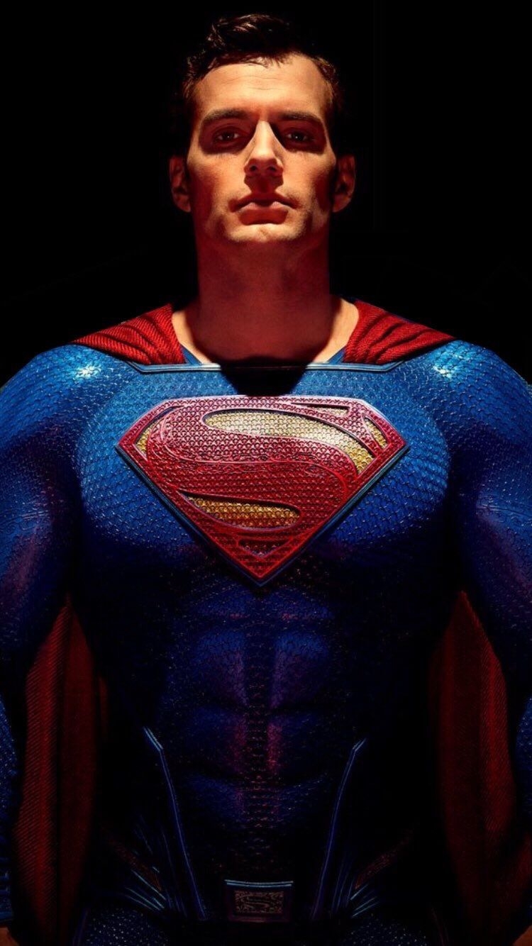 750x1340 Henry Cavill as Superman. Superman henry cavill, Batman vs, Phone