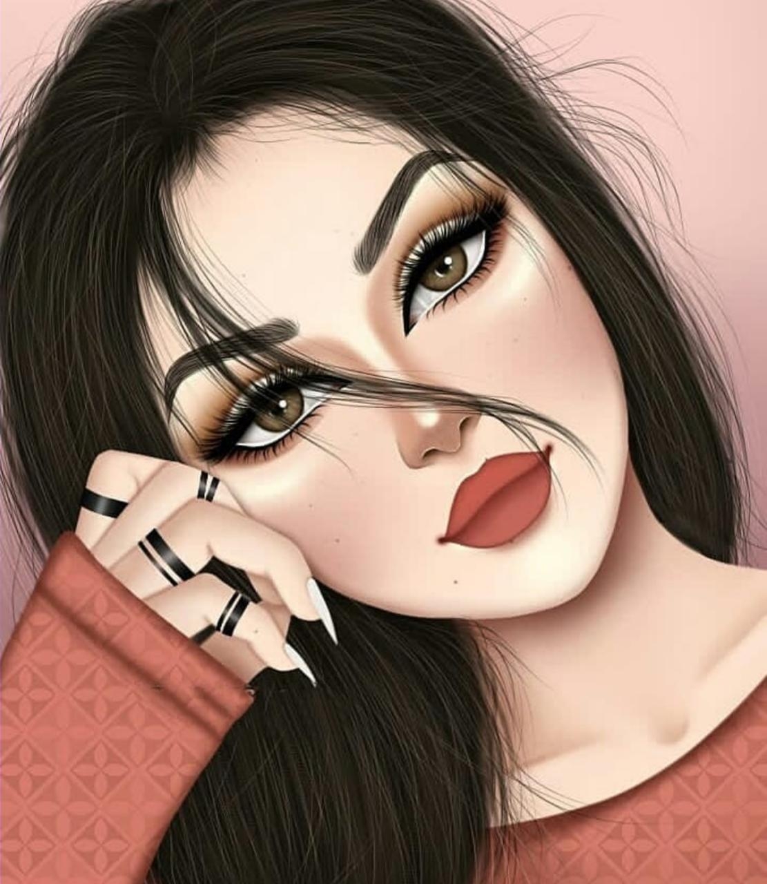 1120x1280 Girly M Nagham Art, Phone