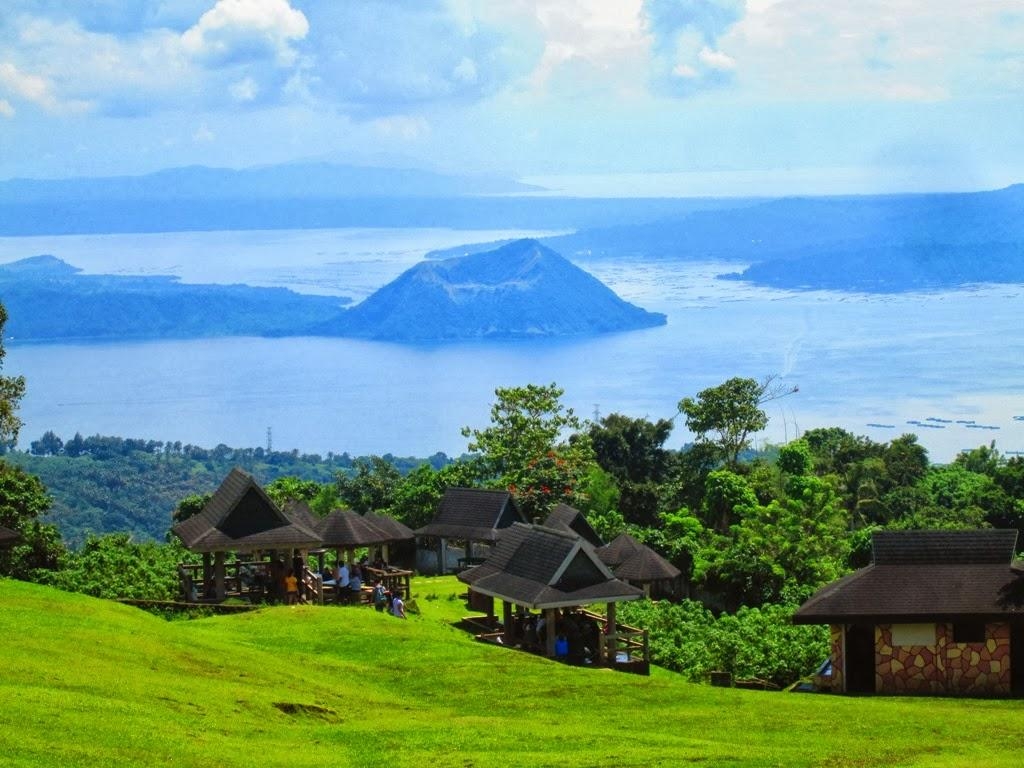 1030x770 Taal Volcano and Taal Lake, Philippines, Desktop