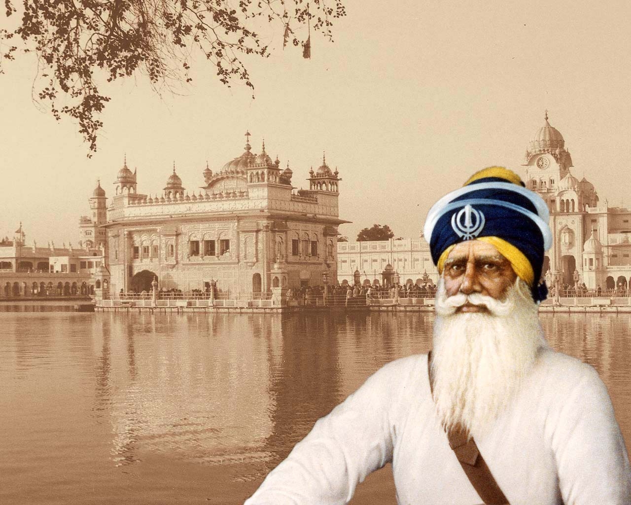 1280x1030 WallpaperfreekS: Dhan Dhan Baba Deep Singh Ji Wallpaper, Desktop