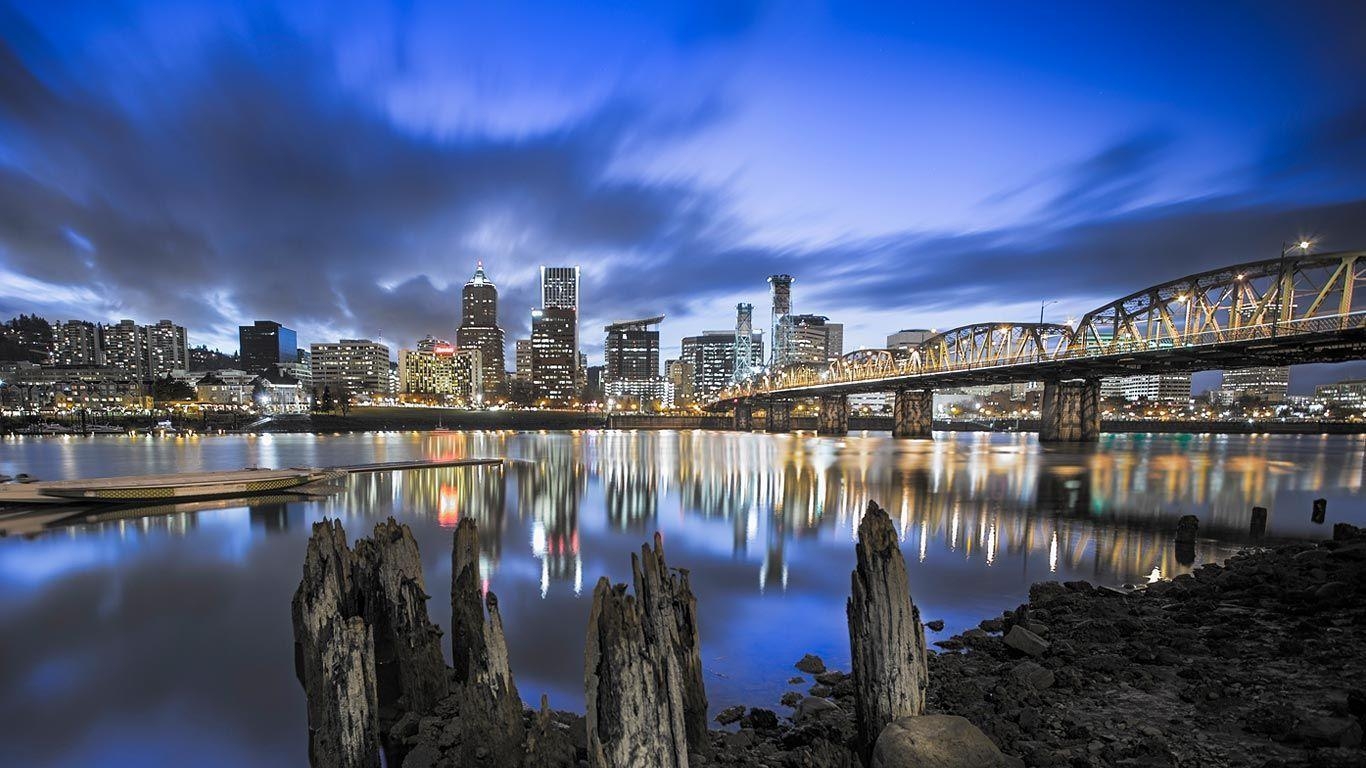 1370x770 Wallpaper Portland Oregon in Stock, Desktop