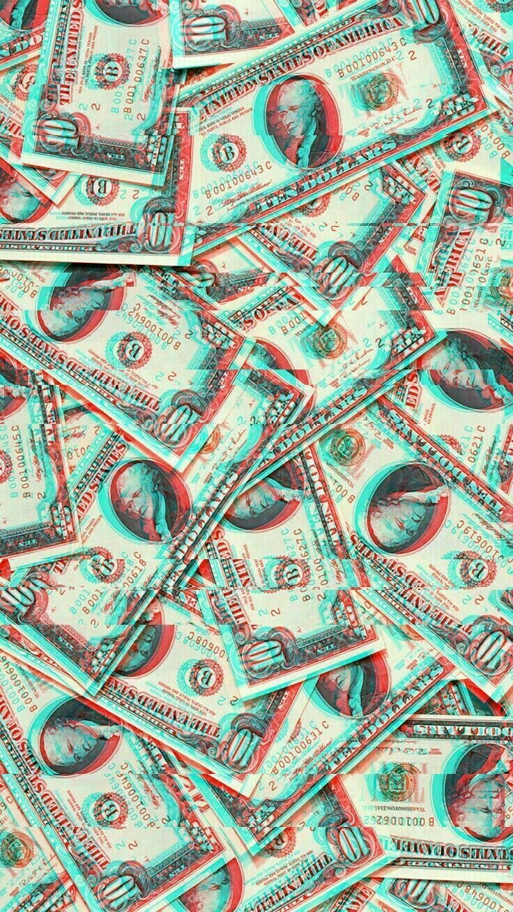 740x1310 Aesthetic Glitch Money Wallpaper Free Aesthetic Glitch Money Background, Phone