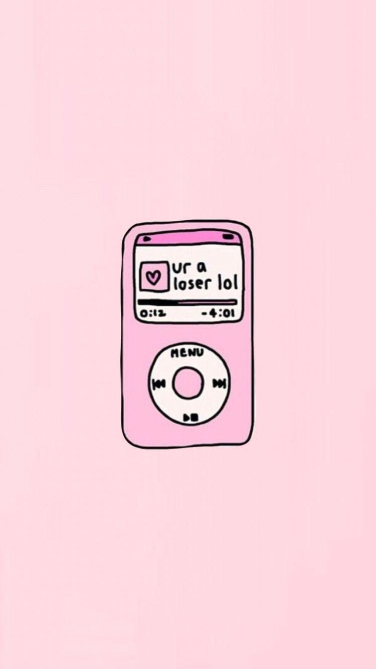 750x1340 iPhone wallpaper background pastel pink tumblr aesthetic you, Phone