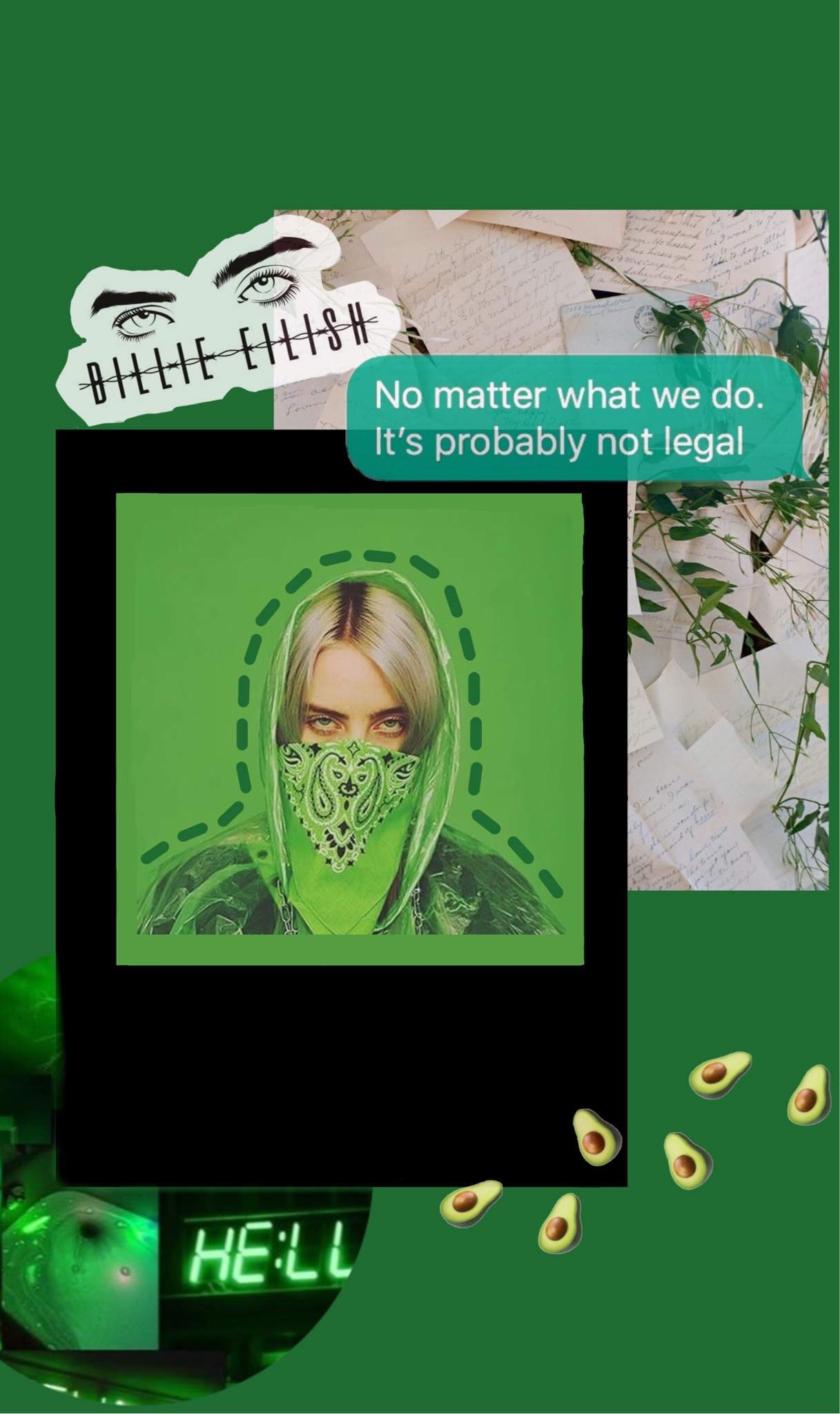 1220x2050 Billie Eilish Wallpaper. Billie Eilish Amino, Phone