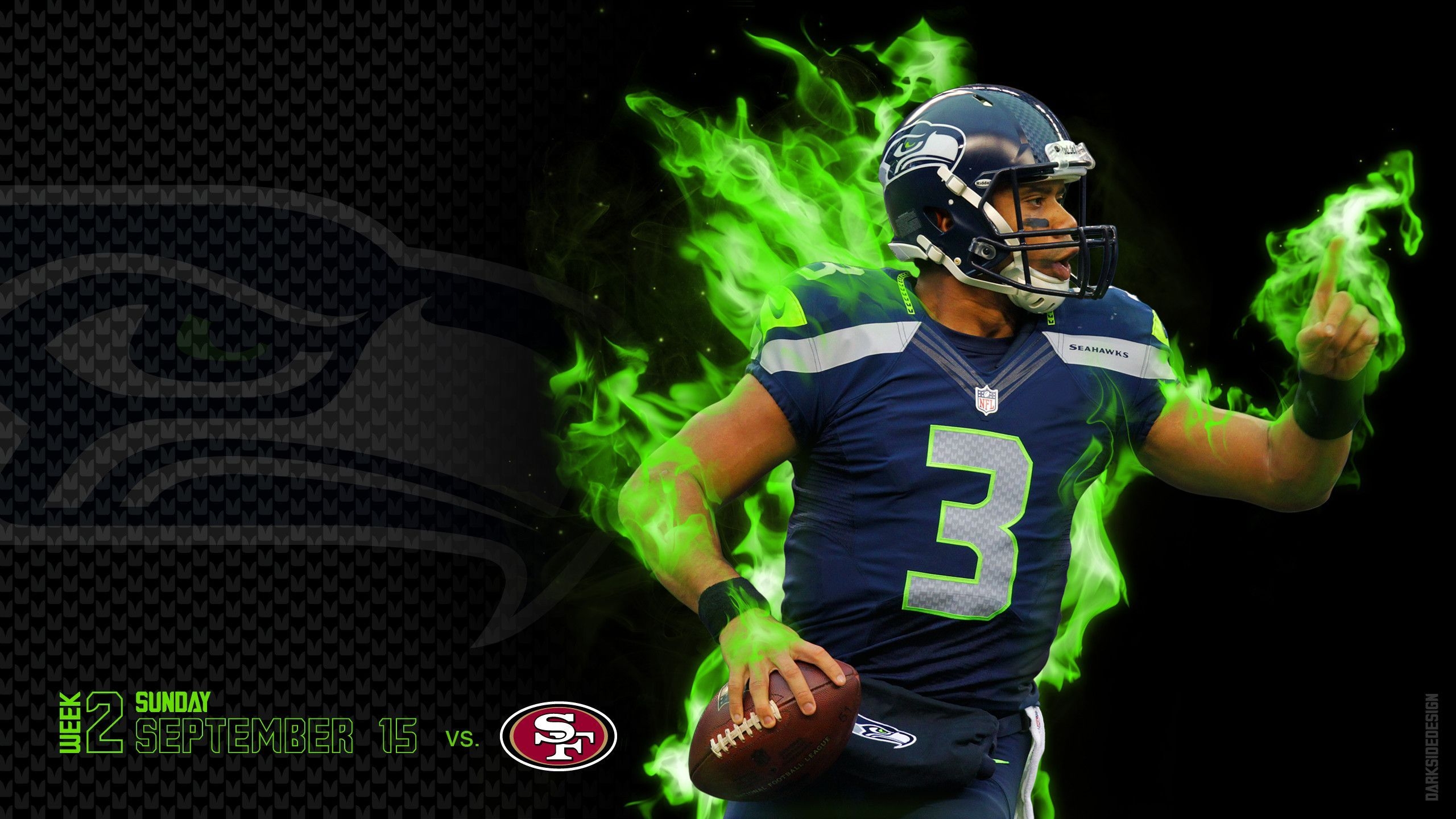 2560x1440 Seahawks Football Wallpaper, Desktop