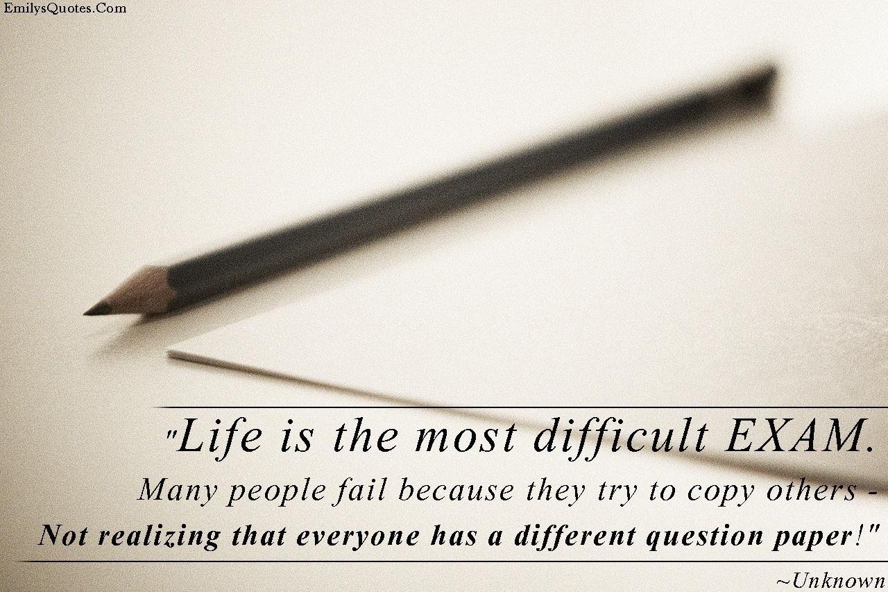 1280x860 Life is the most difficult exam. Success. Quotes, Philosophical, Desktop