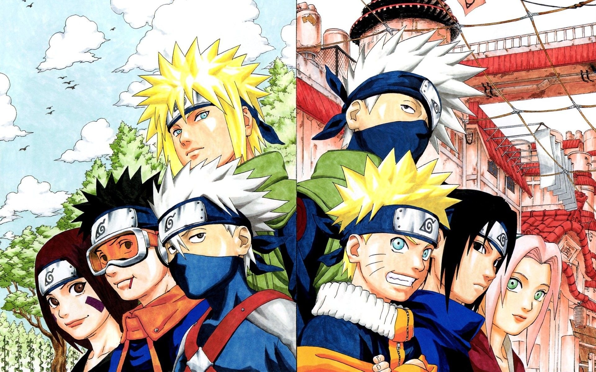 1920x1200 Naruto Team 7 Wallpaper, Desktop