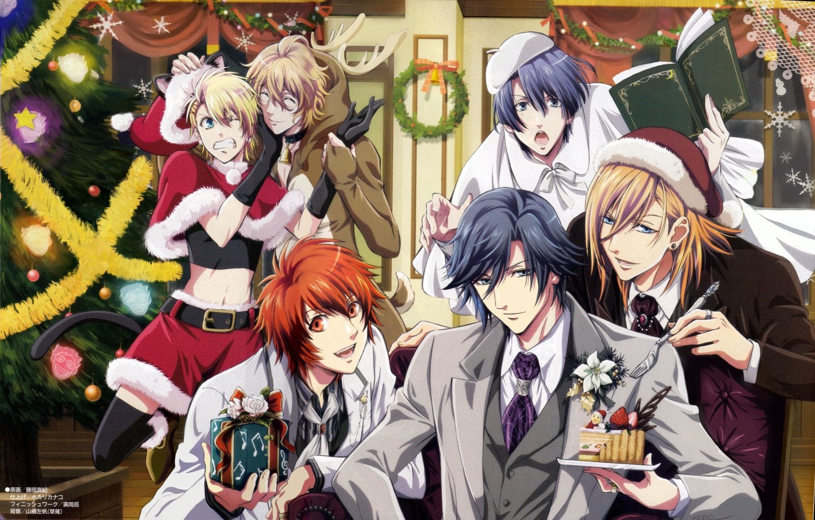 1600x1030 Christmas Anime Boys Wallpaper Free Christmas Anime Boys Background, Desktop