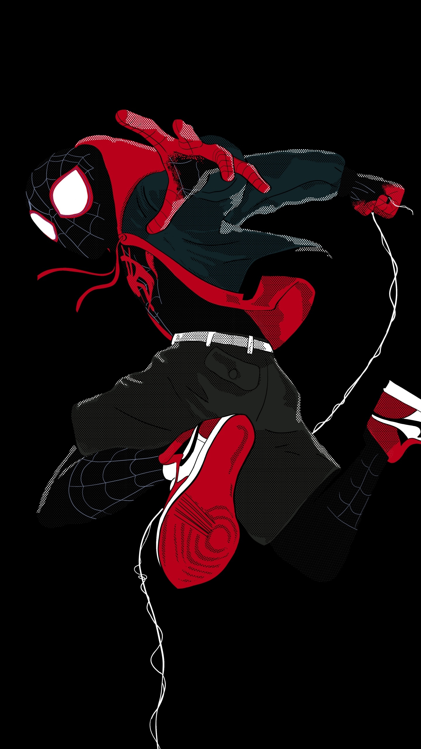 1440x2560 Miles Morales Wallpaper 4K, Spider Man: Into The Spider Verse, 5K, 8K, Graphics CGI, Phone