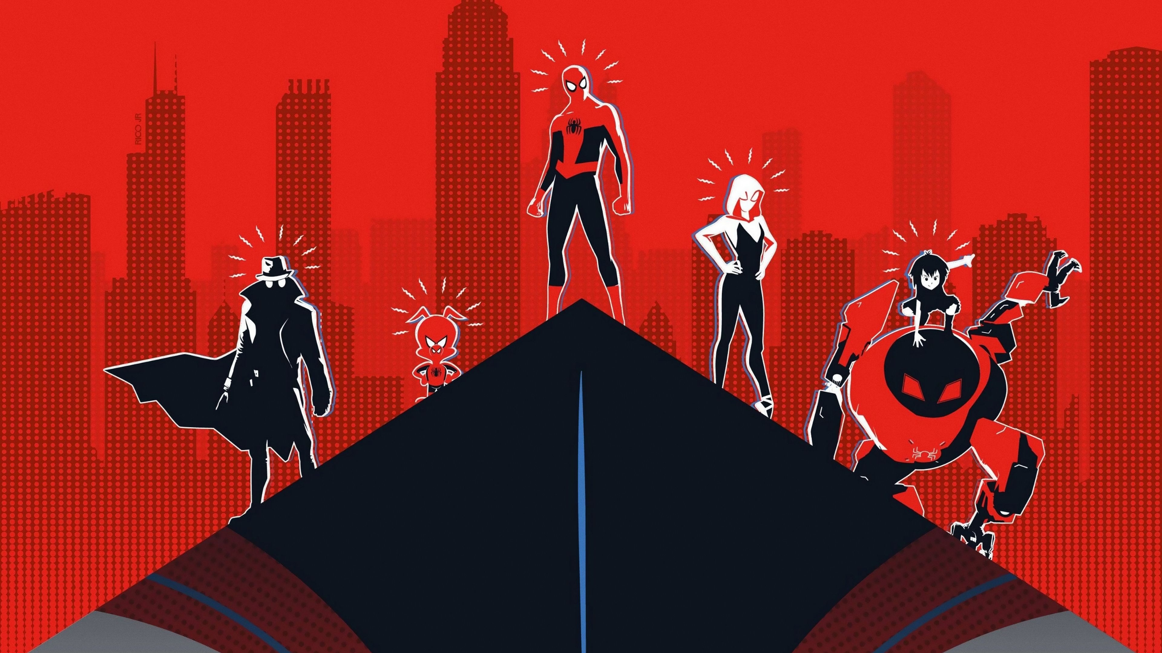 3840x2160 Spider Man Into the Spider Verse 4K 9 Wallpaper, Desktop