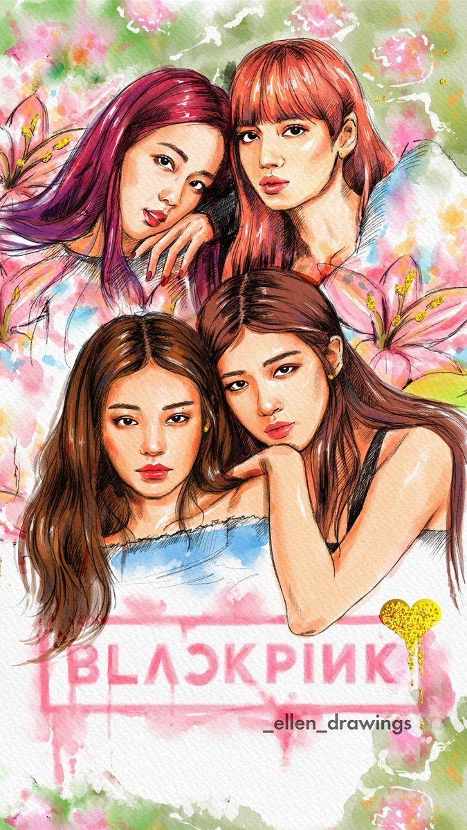 680x1200 Blackpink. Fan art. Blackpink in 2019, Phone